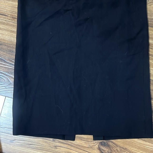 Ralph Lauren wool navy midi maxi pencil skirt, size 6 - Picture 2 of 7